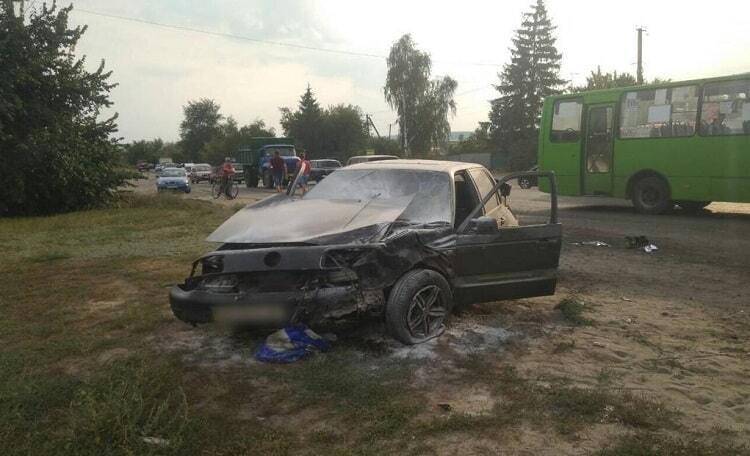 Смертельная авария в поселке Васищево, водитель въехал в остановку