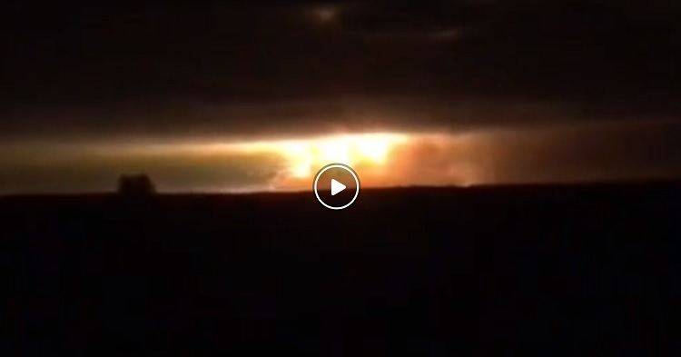 В Черниговской области горят военные склады, — ВИДЕО