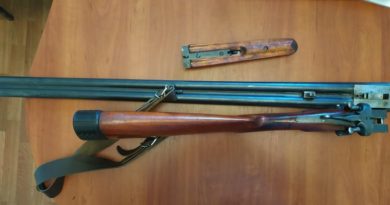 В Балаклейском районе жители сдали 4 охотничьих ружья, 31 боеприпас, 2 снаряда и 1 мину