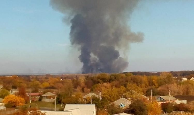 В Харьковской области загорелся полигон