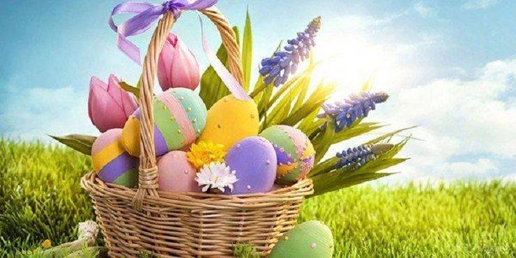 Вітаємо зі святом Великодня!
