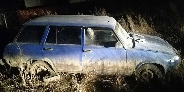 Ночная погоня: в Балаклейском районе задержан угонщик