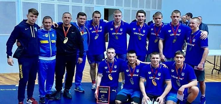 Балаклейский борец греко-римского стиля в составе сборной команды Украины везёт домой Минское золото !!!