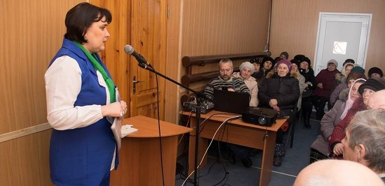 Зустріч з представником пенсійного фонду в Лагерях