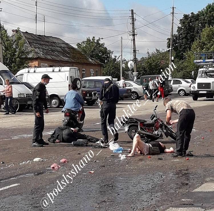 ДТП в центрі Балаклії