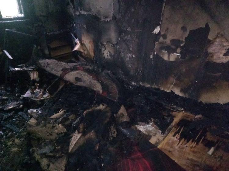 В Балаклії на місці пожежі було виявлено тіло