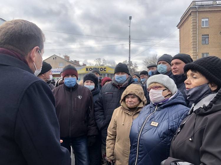 Іван Столбовий провів зустріч з мешканцями міста
