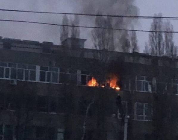 У Харкові згорів швейний цех