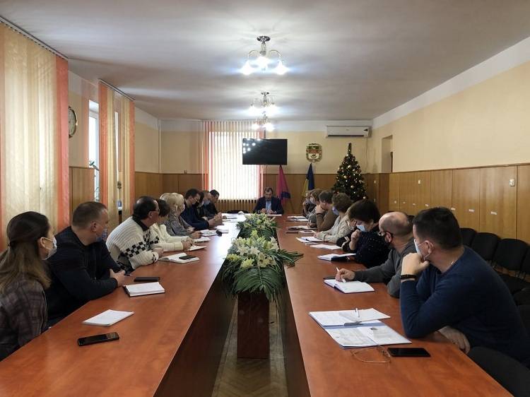 Відбулася перша в 2021 році загальна щотижнева апаратна нарада за участю керівництва та структурних підрозділів міської ради