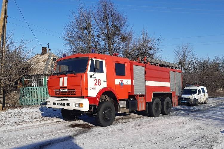 В Изюмском районе во время тушения пожара обнаружили погибшего хозяина дома