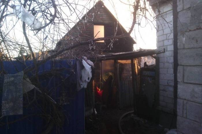 Під час пожежі в Ізюмському районі загинув пенсіонер