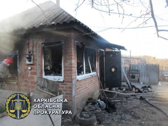 В Балаклее осужден мужчина, который поджег дом бывшей жены