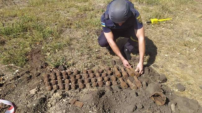 В селі Шевелівка знайшли гранати часів Другої світової війни