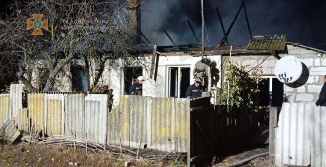 Во время пожара в Харьковской области погибла семья