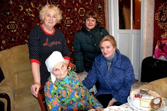 Жительница Харьковской области отпраздновала свой 105-й день рождения