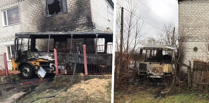 В Балаклії розстріляли евакуаційний автобус, є жертви