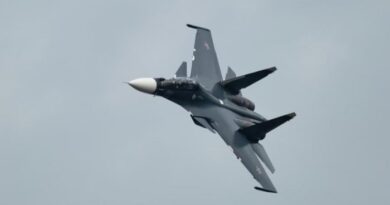 Збитий ворожий літак Су-34, впав в Оскіл неподалік Підлиману