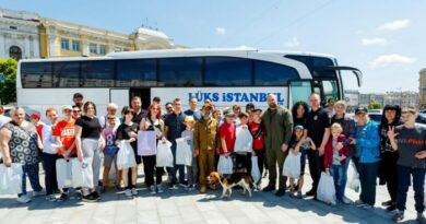 55 дітей із батьками Харківщини на 3 місяці вирушили до Стамбула на реабілітацію