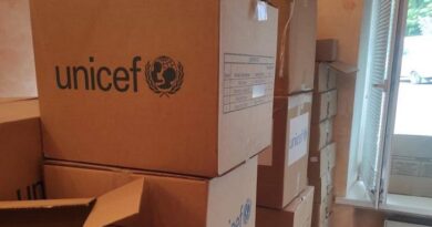 До гуманітарного штабу Ізюмської районної військової адміністрації прибула гуманітарна допомога від UNICEF