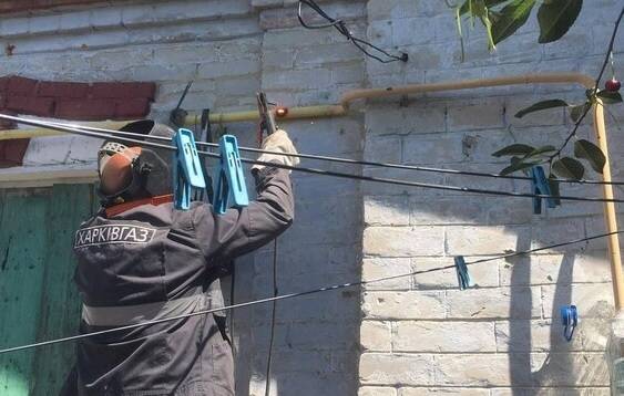 На Харьковщине продолжается восстановление газоснабжения после вражеских обстрелов