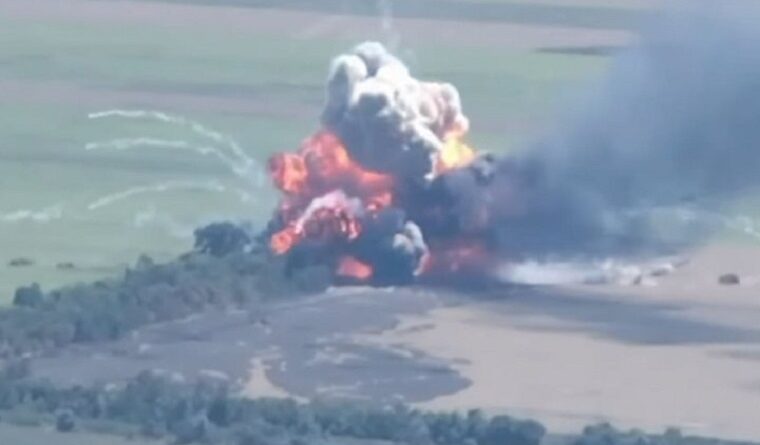 На Харківщині ЗСУ відправили в повітря склад боєкомплекту окупантів