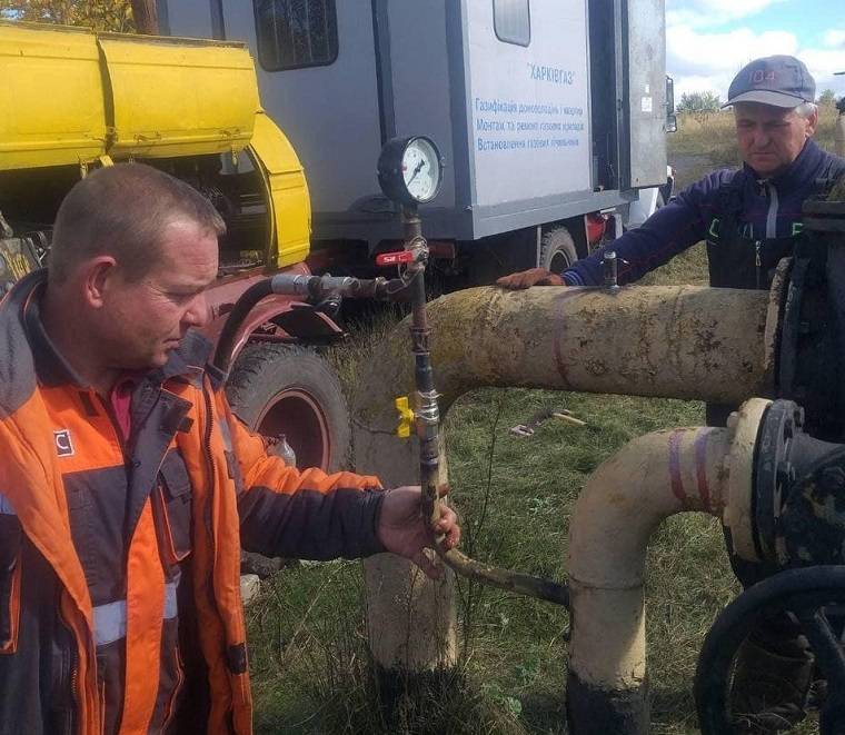 В Балаклійській громаді тривають роботи на газопроводах