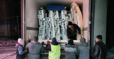 В Балаклійську лікарню доставили ліжка з Німеччини