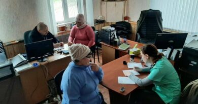 Лікарі з Вінниці надали допомогу мешканцям прифронтових сіл Балаклійської громади