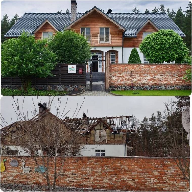 «Від злоби і заздрощів»: росіяни спалили дитячий садочок на Харківщині