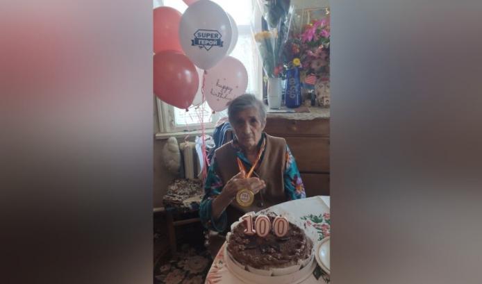 Одна з найстаріших мешканок Харківщини відсвяткувала 100-літній ювілей