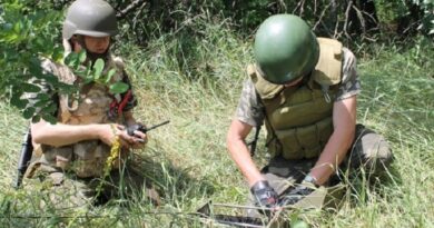 В Балаклійській громаді мешканців попередили про розмінування території