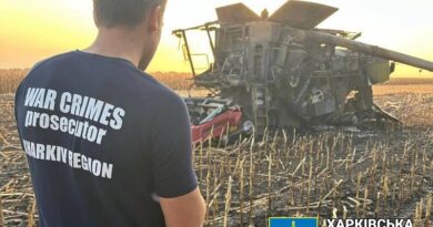 В Балаклійській громаді на міні підірвався комбайн