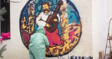 В Балаклії створили стінописи і провели благодійний концерт