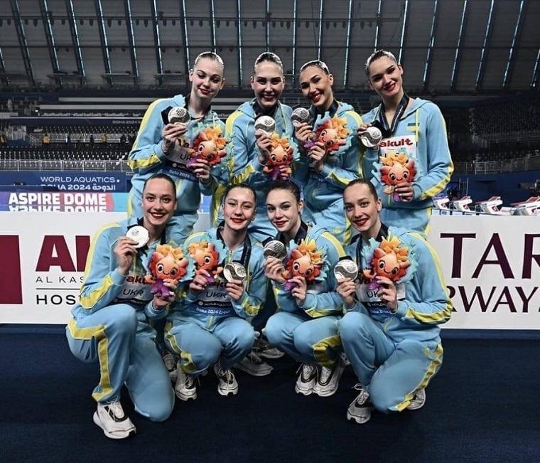 Пловчихи из Харьковщины в составе сборной завоевали «серебро» на чемпионате мира