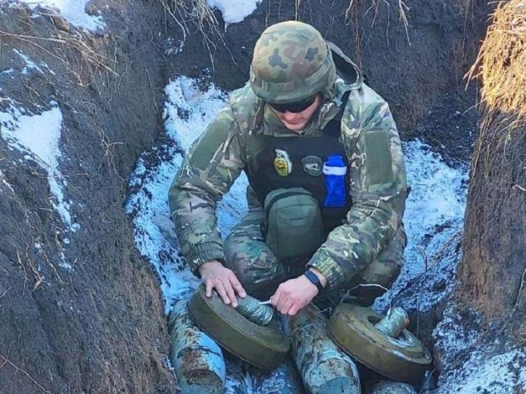 В Ізюмському районі знайдено мінне поле поблизу об’єкту критичної інфраструктури