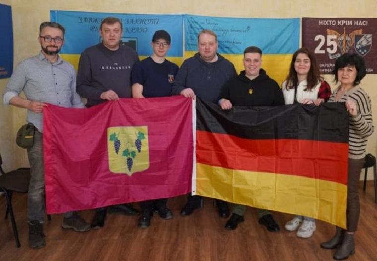 Изюм посетила делегация благотворителей из Германии