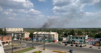 В Балаклії вдень спалахнула пожежа: подробиці