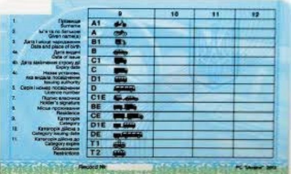 В Украине хотят отменить постоянное право на вождение