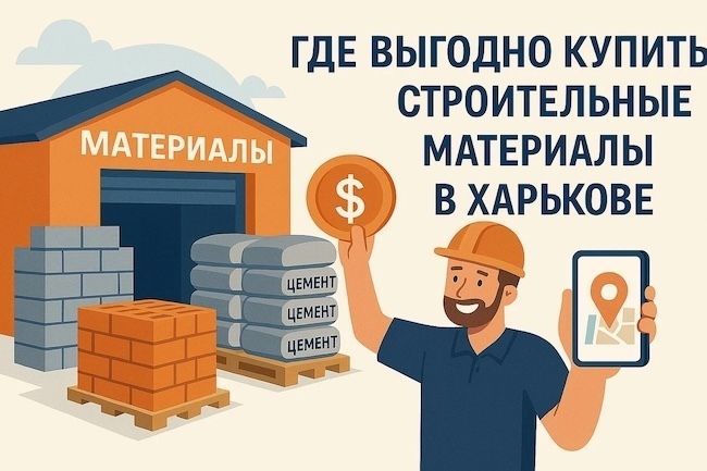 Где дёшево купить стройматериалы в Харькове
