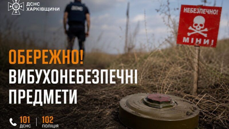 На Ізюмщині підірвався чоловік – подробиці від ДСНС