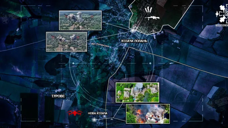 Козача Лопань під обстрілом ФАБів – деталі від “Мучного”