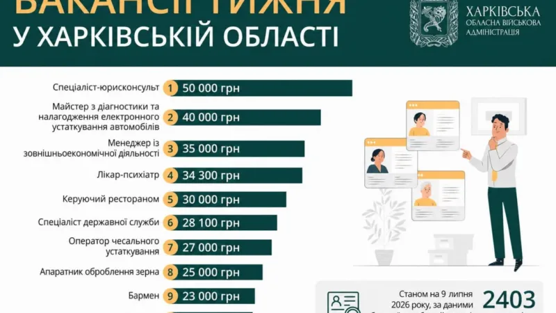 Востребованные вакансии в Харькове: кто может зарабатывать до 50 тысяч гривен