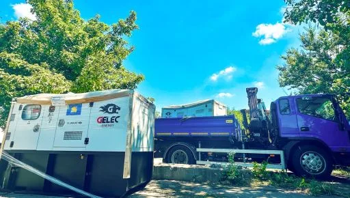 Харківські громади отримали потужні генератори з Франції для забезпечення енергонезалежності
