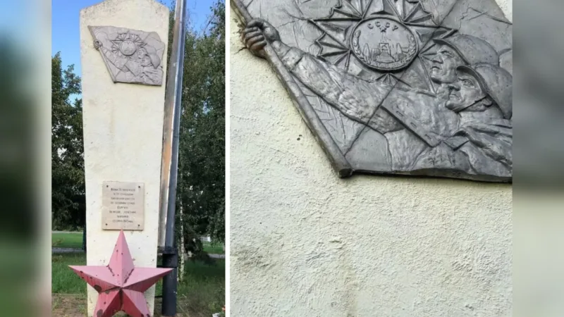 В Дергачах начался демонтаж Обелиска славы: опубликованы документы