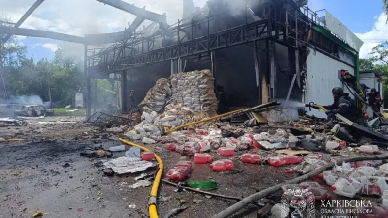 Трагедия в Изюме: российские атаки на АЗС в Харьковской области унесли жизни человека