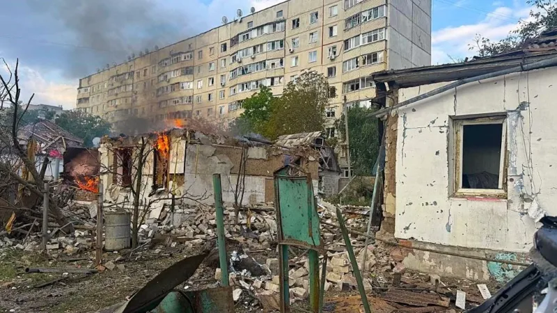 Удар дрон-ракетами «Бандероль» по Балаклії від Росії завдав нових руйнувань